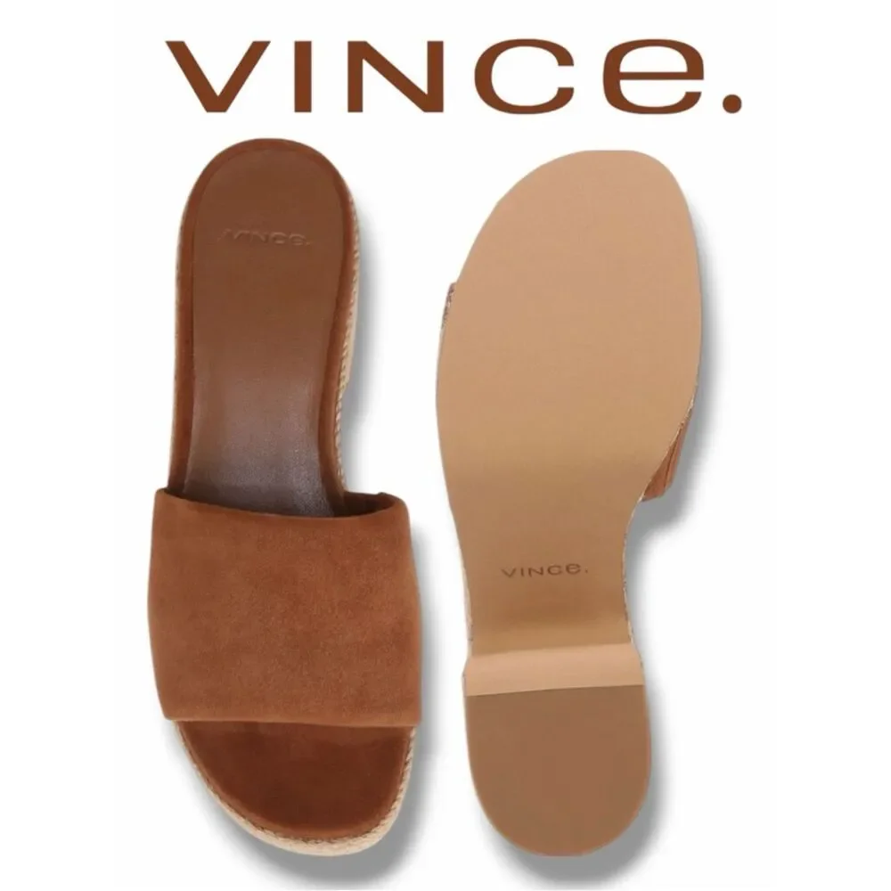 Vince Women’s Margo Platforms in the Size 9 in Sequoia Brown